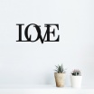 Fotografia, na której jest Napis dekoracyjny na ścianę LOVE -2 - DekoSign
