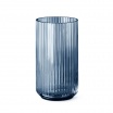 Fotografia, na której jest Wazon szklany niebieski - różne rozmiary - Lyngby