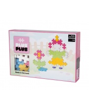 Klocki Plus Plus - Midi Pastel - 50 szt. | DZIEWCZYNKA I KWIATEK