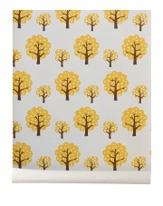 Tapeta drzewa Yellow Trees