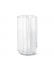 Wazon szklany bezbarwny - 20 cm - Lyngby