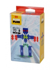 Klocki Plus Plus - Mini Neon - 70 szt. | ROBOT