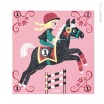 Fotografia, na której jest Zestaw artystyczny Magiczny brokat Świat koni - JANOD