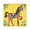 Fotografia, na której jest Zestaw artystyczny Magiczny brokat Świat koni - JANOD