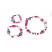Fotografia, na której jest Zestaw do tworzenia biżuterii 250 koralików Kotek - JANOD