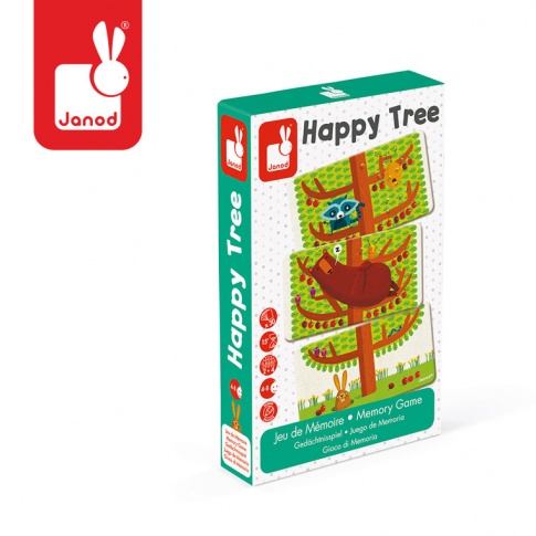 Fotografia, na której jest Gra pamięciowa Szczęśliwe drzewo - JANOD