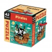 Fotografia, na której jest Mudpuppy Puzzle Piraci 42 elementy 3+
