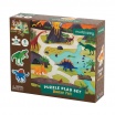 Fotografia, na której jest Mudpuppy Puzzle zestaw z 8 figurkami Dinozaury 3+