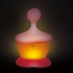 Fotografia, na której jest Lampka nocna LED przenośna Pixie Stick 100h świecenia Coral, Beaba