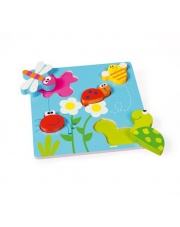3D Puzzle W ogrodzie - Scratch