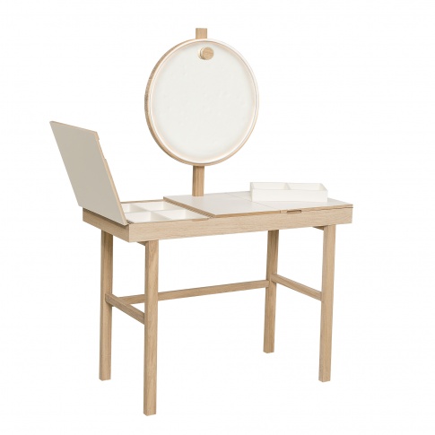 Fotografia, na której jest Skandynawska toaletka z lustrem BeautyFeel