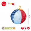 Fotografia, na której jest SIGIKID Miękka mini - piłka z grzechotką 3m+ PlayQ 