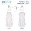 Fotografia, na której jest Otulacz-śpiworek Grosnug Rainbow Spot, Gro Company