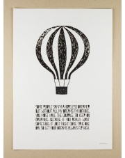 Plakat A3 Life Poster Balloon