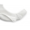 Fotografia, na której jest BABYBJORN - śliniaczek do nosidełka ergonomicznego BABYBJORN One, biały