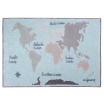 Fotografia, na której jest Dywan bawełniany Vintage Map / Mapa - Lorena Canals