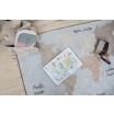 Fotografia, na której jest Dywan bawełniany Vintage Map / Mapa - Lorena Canals