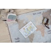 Fotografia, na której jest Dywan bawełniany Vintage Map / Mapa - Lorena Canals