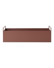 Doniczka PLANT BOX - brązowy / red brown - ferm LIVING