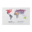 Fotografia, na której jest ​Mapa Zdrapka - Mapa Świata - Travel Map™ Air World