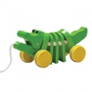 Fotografia, na której jest Drewniany krokodyl  do ciągnięcia, Plan Toys®