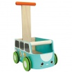 Fotografia, na której jest Drewniany chodzik niebieski van - walker, Plan Toys®