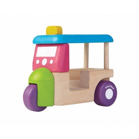 Fotografia, na której jest Pojazd riksza Tuk Tuk | Plan Toys®