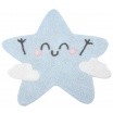 Fotografia, na której jest Dywan w kształcie gwiazdki HAPPY STAR - Mr Wonderful & Lorena Canals