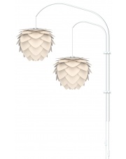 Lampa ścienna ALUVIA Willow Double - UMAGE | pearl white