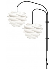 Lampa ścienna CARMINA Willow Double - UMAGE | pearl white