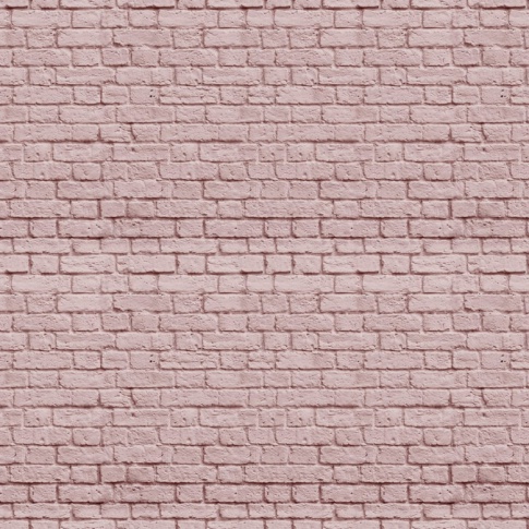 Fotografia, na której jest Fototapeta REBEL WALLS | Soft Bricks, Pink
