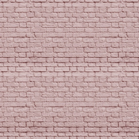 Fotografia, na której jest Fototapeta REBEL WALLS | Soft Bricks, Pink