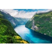 Fotografia, na której jest Fototapeta REBEL WALLS | SCANDINAVIA Fjord