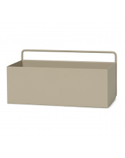 Kwietnik / półka ścienna WALL BOX L - ferm LIVING | cashmere