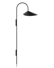 Lampa ścienna ARUM wysoka czarna - ferm LIVING