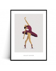 Plakat BALLET DANCER no.1 - FOX ART STUDIO