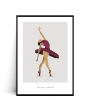 Plakat BALLET DANCER no.1 - Fox Art Studio