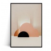 Fotografia, na której jest Plakat GEOMETRYCZNA ABSTRAKCJA no.1 - FOX ART STUDIO