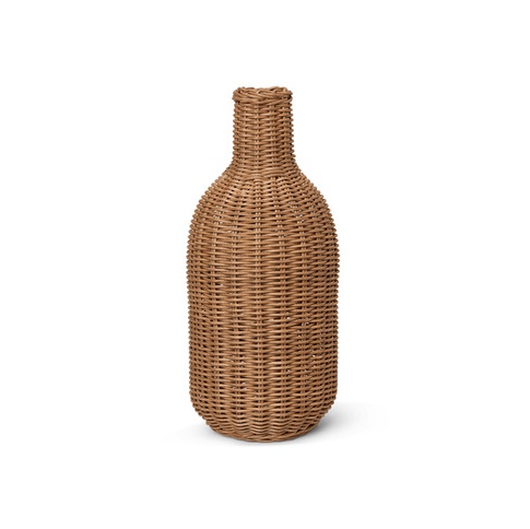 Fotografia, na której jest Abażur / klosz lampy BRAIDED Bottle - ferm LIVING