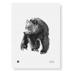 Fotografia, na której jest Plakat NIEDŹWIEDŹ | Gentle bear art print