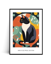 Plakat KOT MRUCZĘ WIĘC JESTEM - Fox Art Studio