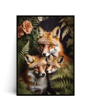 Plakat PORTRET LISY W PAPROCIACH no.1 - Fox Art Studio