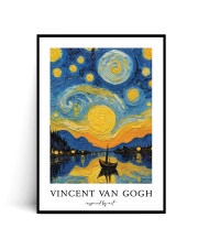 Plakat VAN GOGH JEZIORO Z ŁÓDKĄ