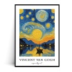 Fotografia, na której jest Plakat VAN GOGH JEZIORO Z ŁÓDKĄ