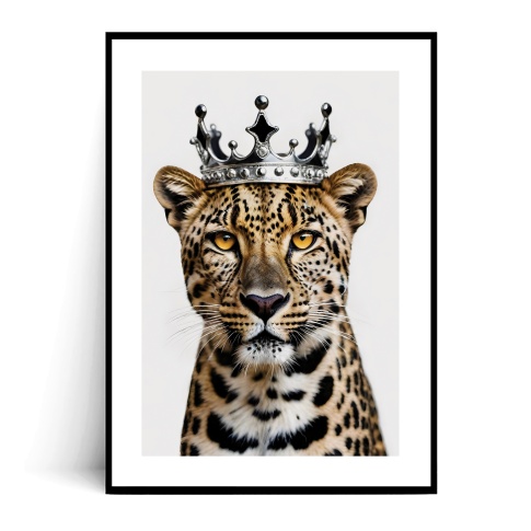 Fotografia, na której jest Plakat GEPARD W KORONIE 