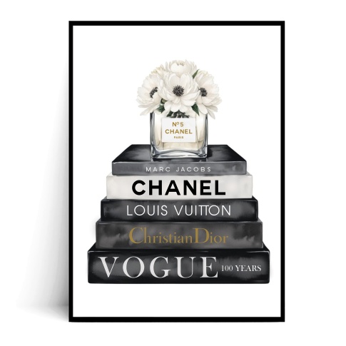 Fotografia, na której jest Plakat PERFUMY CHANEL no.1