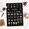 Fotografia, na której jest Plakat 38 WAYS TO MAKE A PERFECT COFFEE - A2 - Follygraph