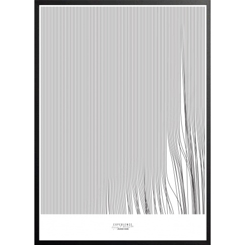 Fotografia, na której jest Plakat EXPERIENCE - 50x70 cm - IHANNA HOME