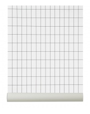 Tapeta skandynawska GRID biała - ferm LIVING