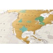 Fotografia, na której jest Mapa Zdrapka - Mapa Świata - Travel Map™ Geography World
